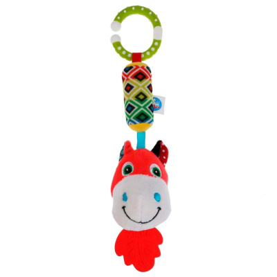Игрушка-подвеска с колокольчиком Резвая лошадка Умка RBT-H4